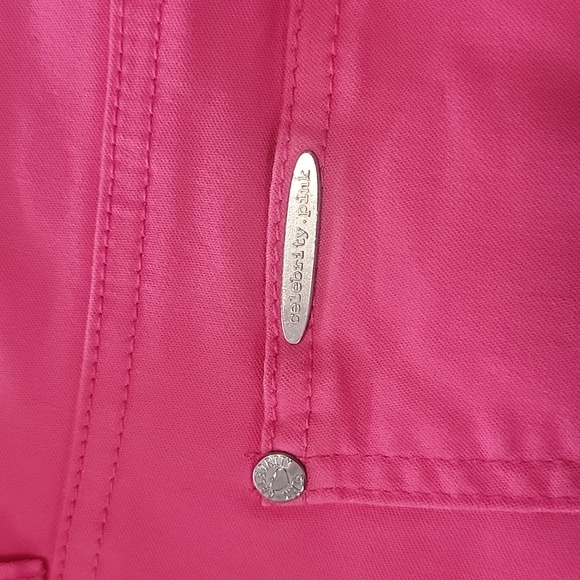 Celebridad Pink Fuchsia Rose Womens Capri Jeans. Size 15. Measures in Descriptio - Picture 9 of 12